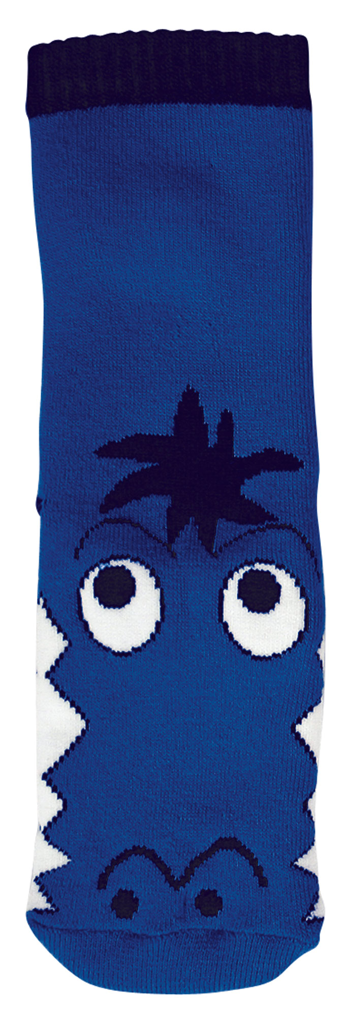 ABS Socken Vollgummisohle Blau