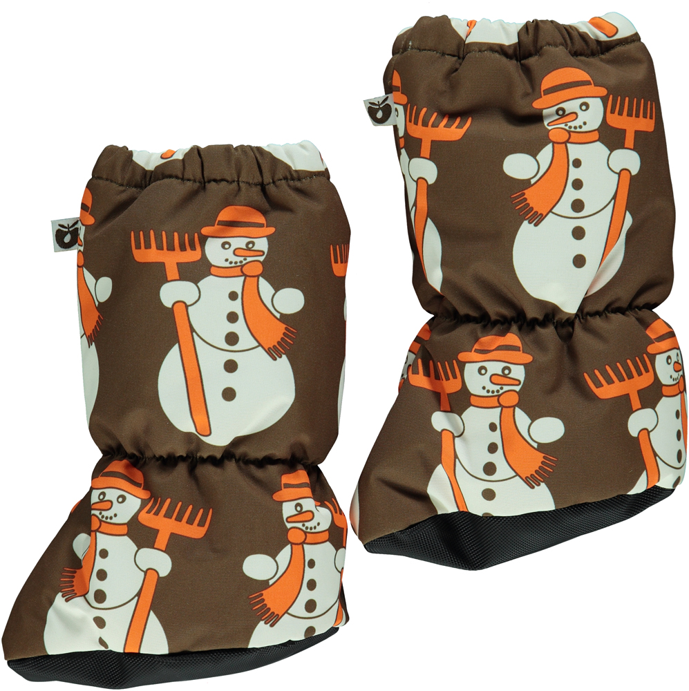 Winterbooties Krabbel-, Lauflernschuhe Überzieher Braun